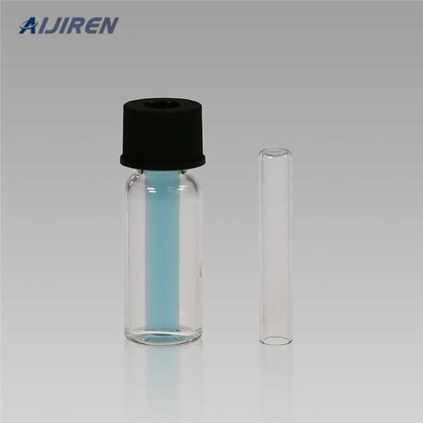0.3mL Clear Screw Glass Vial with Fixed Insert (9mm Short 